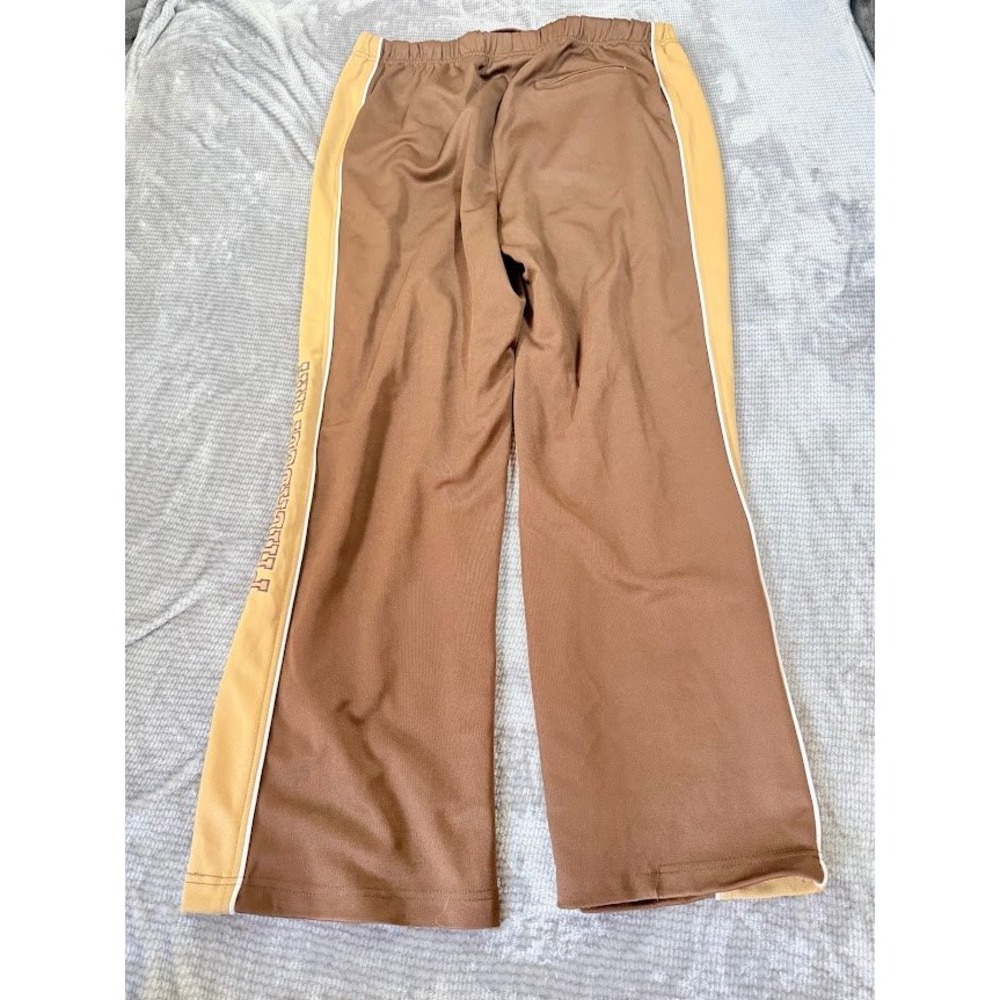 NBA USG Philadelphia 76ers Track Pants Mens XL Brown Warm Up Vintage 38X31 90s.‎
